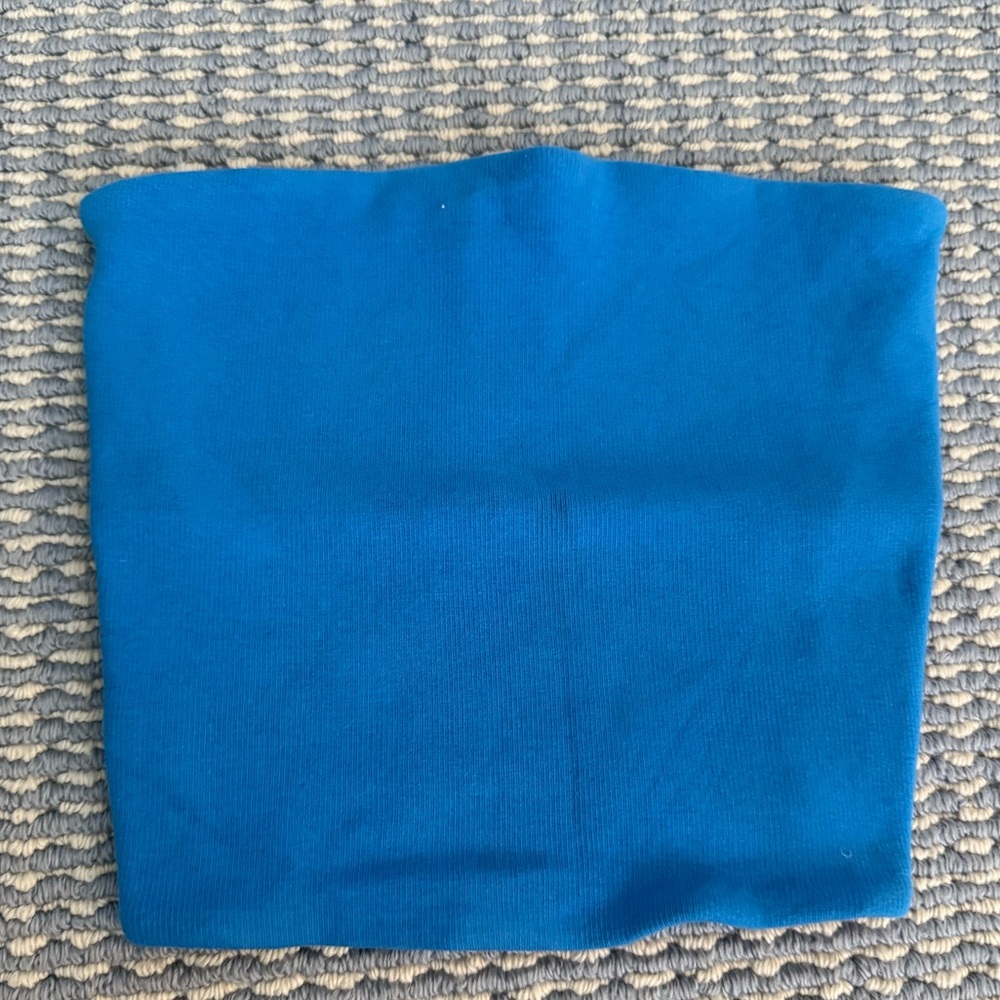 ZARA Blue Tube Top